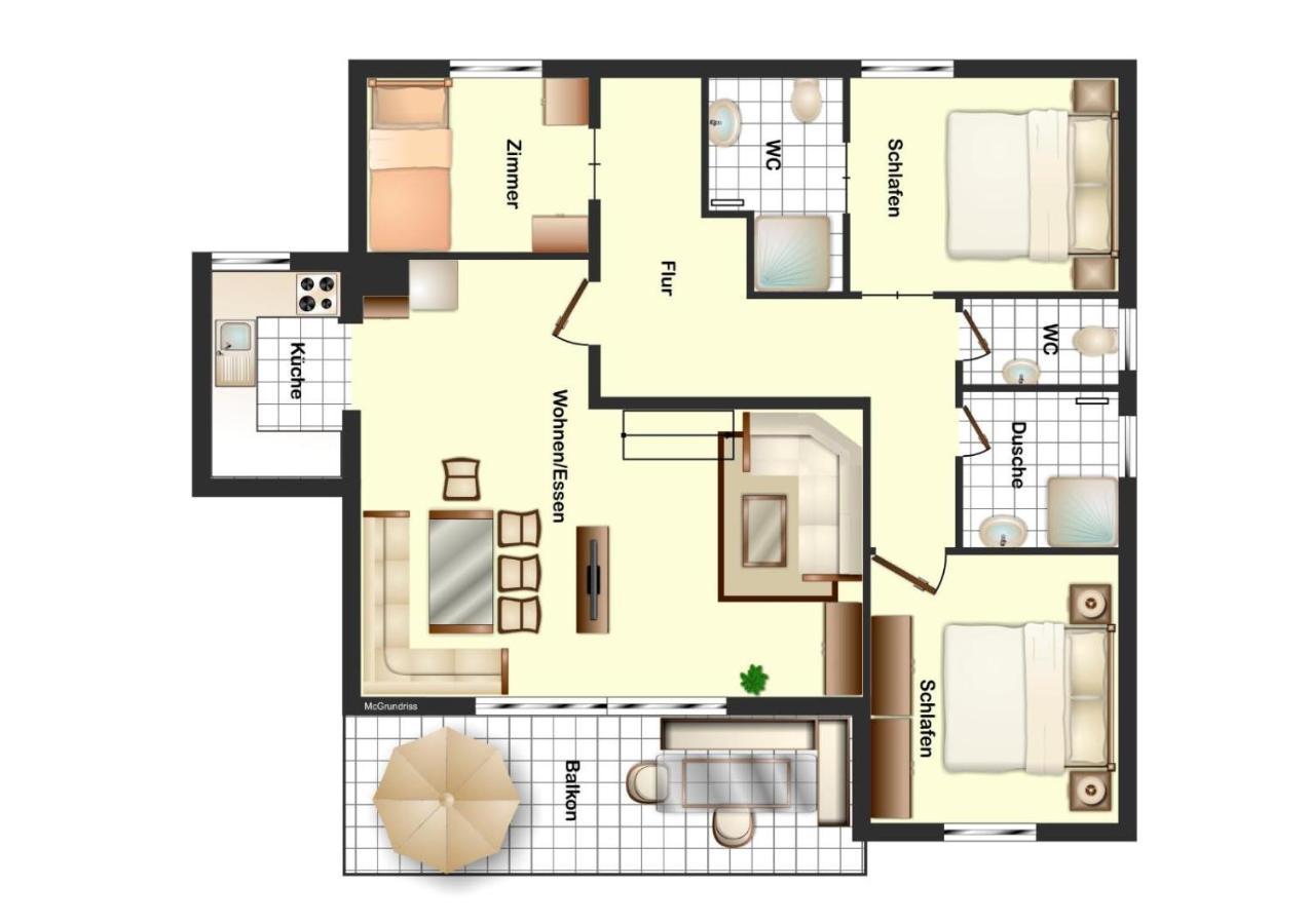 Enzian Wohnung A Konigsleiten Exterior foto